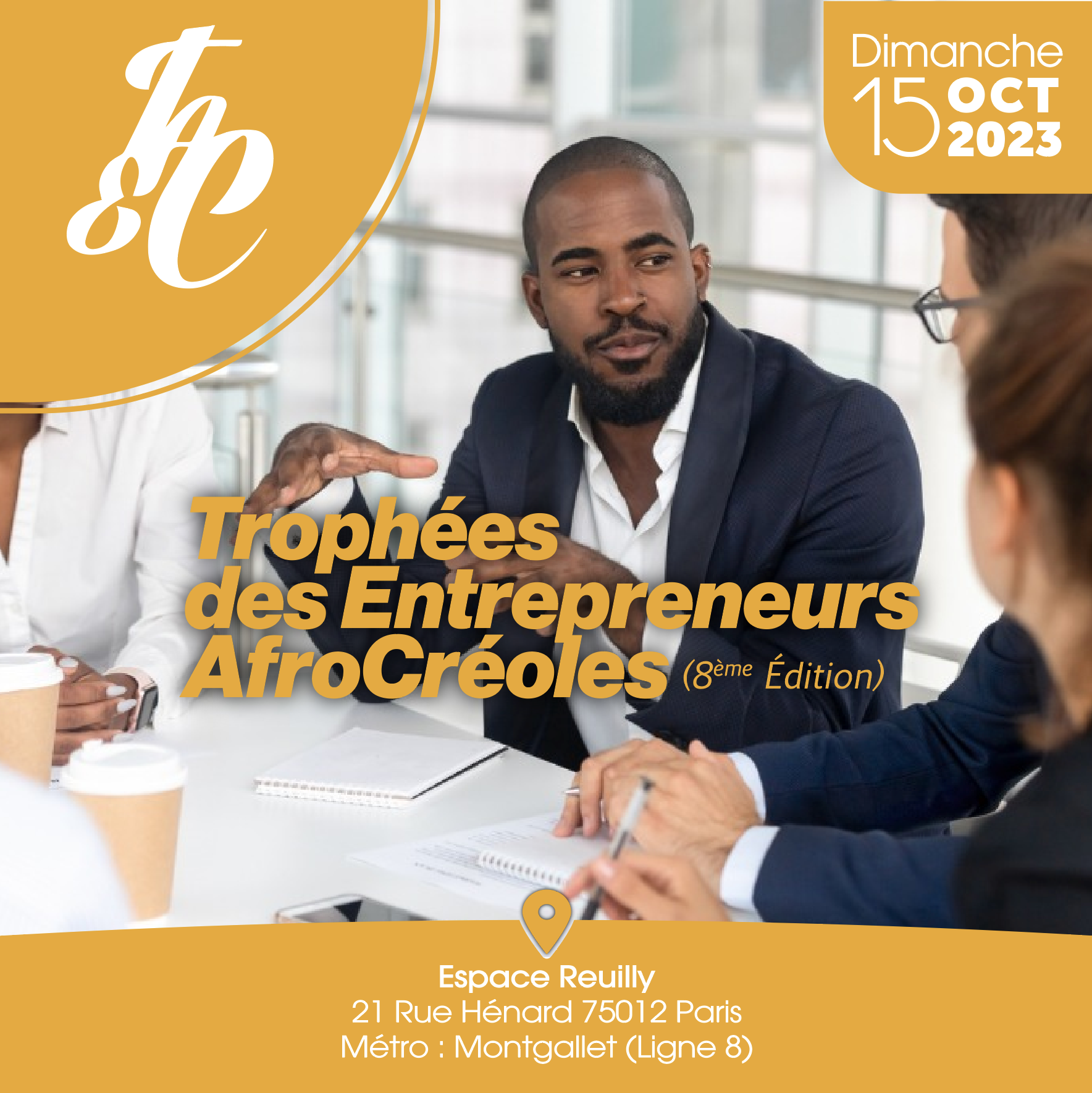 Dimanche 15 octobre 2023 – 18h00-22h30